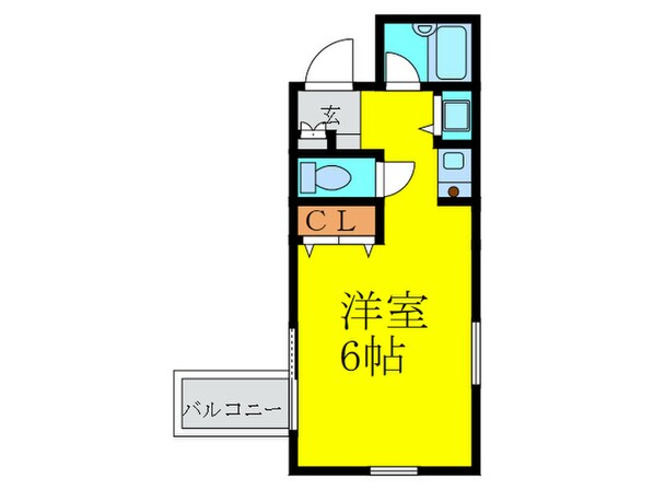 シャローム南町の物件間取画像